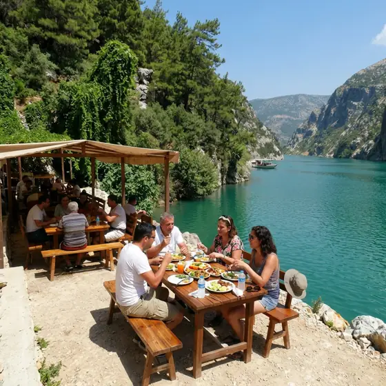 Mittagessen am See